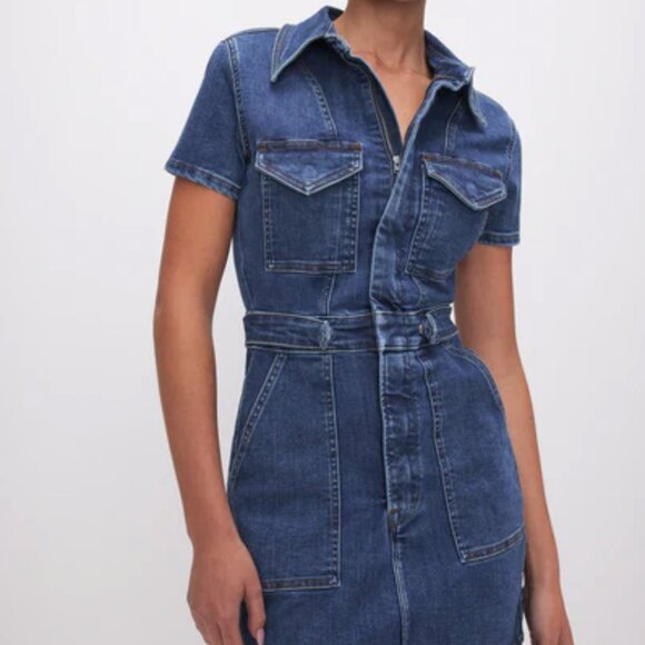 Good American Fit For Success Mini Dress, Size S - Picture 8 of 9
